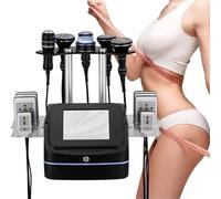 JIADUOFU 7 in 1 Beauty and Body Sculpting Machine 40K Cavitation Radio Frequency Skin Tightening Body Shaping Machine Multi Function Professional Cavitation Machine Fat Burning Salon
