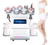 JIADUOFU 80k Ultrasonic Cavitation machine 9 in 1 Radio Frequency Body Removal Fat Micro-electric Photorejuvenation EMS Weight Loss Machine Anti-wrinkle Sculpting Beauty Device A