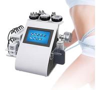 JIADUOFU Cavitation Machine 9 in 1, Professional Skin Lift Radio Frequency Massager for Body Contouring and Reduction, Multipolar Vacuum Device for Arm, Waist, Thigh, Hip, Leg