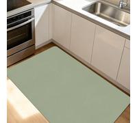 JIAFANG Diatomite Stone Bath Mat 85 x 86 cm Non Slip Natural Diatomaceous Earth Shower Mat Easy Care for Shower, Bathtub, Toilet and Guest Bathroom, Green