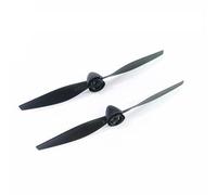 JIAFANRC Propeller Full Set 2pcs(Black Adaptor) for Volantex RC Airplane V761-1 761-3 761-4 761-5 761-8 761-9 761-11 761-12 761-13 761-14 761-15