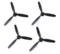 JIAFANRC Propeller Full Set 3 Blade P7611104 for VOLANTEX RC Plane 761-11 BF109 400mm,4SETS