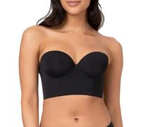 JiAggo LuciLift - Low Back Strapless Bra,Multi-Way Push Up Bra with Removable Straps,Strapless Bra for Women Push up Bandeau Lift Bra (A,36/80F)