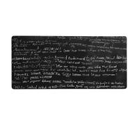 JIAGLINDE Abstract Science Chemistry Print Oversize Cloth Mousepad 16x35.5 in, Non Slip Washable Rubber Base Keyboard Pad for Office Laptops Desktop Wireless Mice