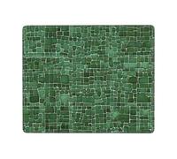 JIAGLINDE Alligator Skin Print Square Cloth Mousepad, Non Slip Washable Rubber Base Mousepad for Office Desktop Laptops Wireless Mice 7x9 in