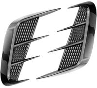 JIAHAI 2 PCS Car Side Vent Sticker for VW T6 T6.1 Alle 2015-2024, Fender Side Shark Gill Vents, Wheel Decal Sticker fenders Trim, Car Rear Bumper Spoiler