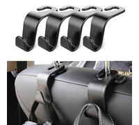 JIAHAI 4pcs Car Seat Headrest Hook for Chery Dr 4.0 Dr 5.0 Dr 6.0 2020-2024, Car Vehicle Back Seat Organizer Holder, Suitable for Hanging Handbags, Wallets Grocery Bags