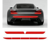 JIAHAI 7 Pcs Car Bumper Reflective Sticker for BMW 5 Serie F10 2009-2017, Waterproof Car Warning Safety Reflective Sticker, High Strength Night Visibility Reflective Decal