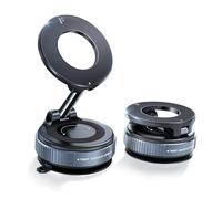 JIAHAI Car Phone Holder for Mitsubishi Outlander 2007-2013 2014-2020 2022-2025, Foldable Car Phone Mount 360° Rotation, Magnetic Phone Holder for Car, One Button Release Automobile Cradle