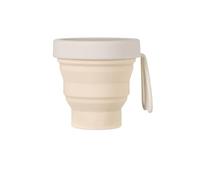 JIAHAO Collapsible Silicone Travel Cup Set, Food-Grade, 2-Piece