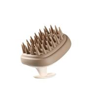 JIAHAO Dual-Purpose Scalp Massage Brush, Shampoo Massager with Soft Bristles, 2-Pack, Beige