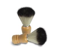 JIAHAO Professional Wooden Shaving Brush Set, Soft Synthetic Bristles, 10-Pack