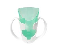 JIAHG 250ML Drinking Cup with Nose Cut Out, Dual Handles, Non Spill, Dysphagia Cup, Ideal for Elderly, Disabled, Stroke, Parkinson