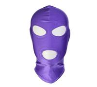 JIAHG Stretch Spandex Full Face Mask Hood Open Eyes Breathable Balaclava Cosplay Hood for Men Women Halloween, Fancy Dress Party, Roleplay, Masquerade, Stage Performance