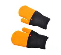 JIAHG Winter Cute Duck Gloves Women Girls Novelty Goose Mittens Thick Fleece Lined Full-Finger Gloves Thermal Knit Mitts with Swan Design for Cold-Weather & Party