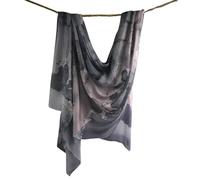 JIAHG Womens Tie Dye Chiffon Hijab Scarf Long Shawl Breathable Muslim Arabic Islamic One Piece Instant Hijabs Head Scarf Wrap Turkish Middle Eastern Headscarf Ladies Soft Scarves (Color C)