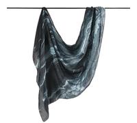JIAHG Womens Tie Dye Chiffon Hijab Scarf Long Shawl Breathable Muslim Arabic Islamic One Piece Instant Hijabs Head Scarf Wrap Turkish Middle Eastern Headscarf Ladies Soft Scarves (Color B)
