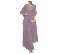 JIAJUPA Mother of The Bride Pant Suits for Wedding Pantsuits for Women Dressy Wedding Guest Mother of Groom Pant Suits Mauve Size 24