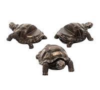 Jiakalamo 3Pcs/set Mini Animal Shape Planter Support Feet,Decorative Planter Holder for Indoor and Outdoor to Improve Airflow and Drainage(Tortoise)