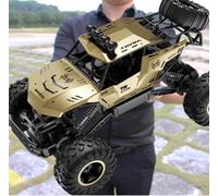Jiakora Durable Off-Road Rc Car 4Wd Metal Shell Dual Motors Led Headlight 90 Min Playtime