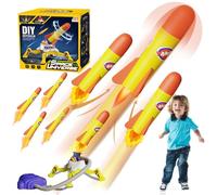 Jiakora Rotor Impact Kites for Kids, Space Exploration Toys, Children's Educational Toys & Gifts，Toy Rockets Toys Boys Age 3-9 Girl Gifts for 3-12 Year Old Boy Kids Toy Age 3-5 Boy Gifts