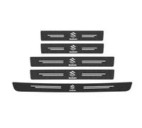 Jialet Car Door Sill Protector Sticker for Suzuki Swace 2020-2022, Carbon Fiber Threshold Edge Entry GuardStickers Door Steps Welcome Pedal Decorative Strips Threshold Scuff Plate Accessories