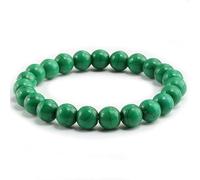 JIALIU 8mm Beaded Bracelets Natural Tiger Eye Lava Stone Healing Distance Bracelet for Men Women Friend Gifts Charm Strand Jewelry