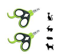 JIALWSJWAN 2 Pcs Pet Nail Clippers Pet Claw Trimmer Pet Accessories for Rabbit Puppy Kitten Kitty Guinea Pig Small Dog
