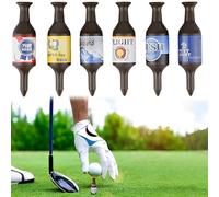 JIAMIAN Golf Seat Set, Golf Serving Platform, Golf Plastic Limit Nails, Beer Ball Golf Seat, Recyclable Plastic Golf Seat, Suitable for Adults, Teenagers, Boys, Bosses, Colleagues, Gifts