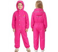 JiAmy Girls Boys Waterproof Suit School Rainy Days for 10-12 Years
