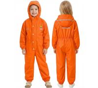 JiAmy Girls Boys Waterproof Suit School Rainy Days for 4-5 Years