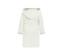 JiAmy Kids Soft Cotton Dressing Gown Comfy Cosy Towelling Robes with Bear Ear Hood & Adjustable Belt Bathrobe for 1-8 Years