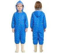 JiAmy Kids Waterproof Suit with Cute Patterns for 3-5 Years