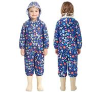 JiAmy Kids Waterproof Suit with Cute Patterns for 5-7 Years