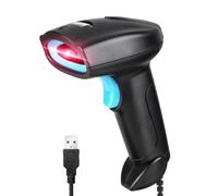 JIAN BOLAND Barcode Scanner USB 1D Wired CCD Barcode Reader Supports Screen Scan for Store, Supermarket, Warehouse-U1