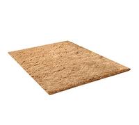 JIAN YA NA Anti-Skid Carpet Super Soft Living Room Rugs Floor Mat Fluffy Shaggy Area Rugs for Home Deco Dining Room Bedroom Children Room (Khaki, 120x160cm)