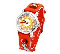 JIAN YA NA Girls Lovely Cartoon Children Watch,Silicone Strap Digital Round Quartz Wristwatches