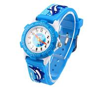 JIAN YA NA Girls Lovely Cartoon Children Watch,Silicone Strap Digital Round Quartz Wristwatches