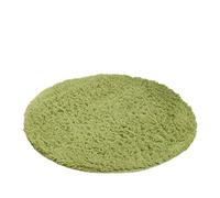 JIAN YA NA Round Area Rug Anti-Skid Plush Carpet Morden Shaggy Area Pads Collection Plain Fluffy Floor Mat for Home Decoration Dining Room Bedroom Children Rome (,) Diameter 100cm/3.2ft Green