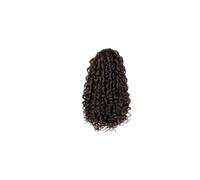 JIANBOHAIRS 14Inch Ponytail Extension,Drawstring Ponytails for Black Women Short Fluffy Afro Kinky Curly Pony Tails Daily Wear(4)