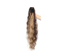 JIANBOHAIRS 26 Inch Ponytail Extensions, Long Wavy Drawstring Pony Tail For Women Synthetic Ponytail Hairpiece For Daily Use Daily Wear(4-18)