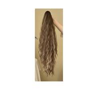 JIANBOHAIRS 26 Inch Ponytail Extensions, Long Wavy Drawstring Pony Tail For Women Synthetic Ponytail Hairpiece For Daily Use Daily Wear(8-24)
