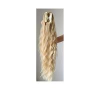JIANBOHAIRS 26 Inch Ponytail Extensions, Long Wavy Drawstring Pony Tail For Women Synthetic Ponytail Hairpiece For Daily Use Daily Wear(27-24)