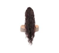 JIANBOHAIRS 26 Inch Ponytail Extensions, Long Wavy Drawstring Pony Tail For Women Synthetic Ponytail Hairpiece For Daily Use Daily Wear(2-33)