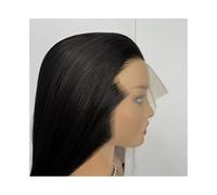 JIANBOHAIRS Ancient Costume Wig for Women, Long Straight Lace Front Cosplay Wigs 150 Density for Thinning Hair(Black,24 inch)
