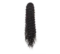 JIANBOHAIRS Curly Drawstring Ponytail Hair Extension for Women,22 Inch Natural Looking Synthetic Clip in Ponytails Extensions for Daily Use Daily Wear(2)