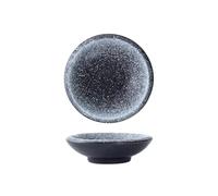 JIANBOHAIRS Small Plate Set Ceramic Design Appetizer Dessert Sushi Sauce Dishes, 9.7 x 3 CM for Seasoning, Appetizer, Vinegar, Ketchup