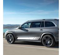 JiAnFacAI For Mercedes Benz GLS Class 2020 X167 X166 X164 Car Stickers,Body Decoration Sticker Graphic Sticker Vinyl Bumper Decal Car Door Side Stripe Skirt Sticker,B-White