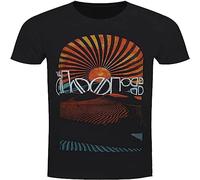 JIANG82LEI The Doors Daybreak Jim Morrison Black T Shirt Damen Kurzarm (X-Large)