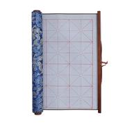 Jiangbered Calligraphy Cloth, Calligraphy Practice Tool, Cloth Rolls for Writing Ten Thousand Times, for Dormitories, Style A